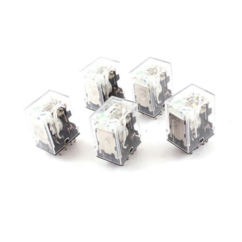 Relé 4PDT HH54PL 24V con bobina eficiente y diagnóstico visual LED 3