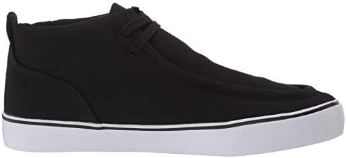 Lugz Men's Strider 2 Classic Canvas Moc Toe Fashion Sneaker, Black/White, 11 | Image 5