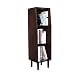 XYSQWZ Porta CD in Legno Massello Dischi in Vinile 12 Pollici Armadio Lp Dvd Scatola di Immagazzinaggio da Pavimento di Articoli Vari Giocattolo Libro (Dimensioni: 345 * 28 * 853 Cm)