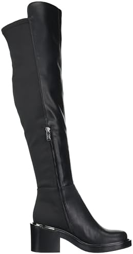 DKNY Women's Dina-OTK Boot Knee High, Black, 8.5 | Image 5