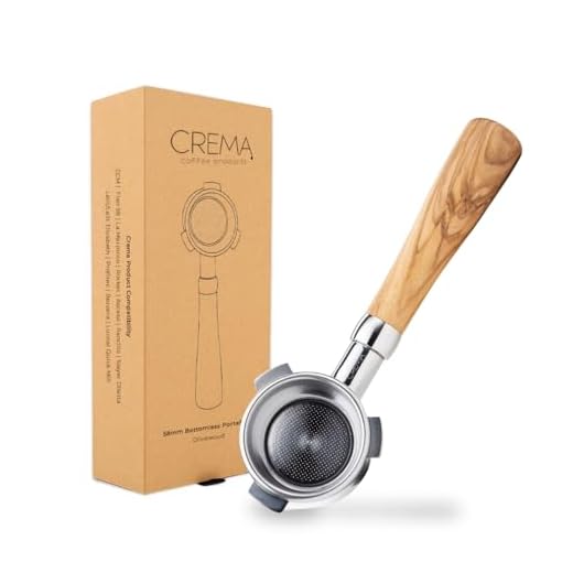 Crema 58mm E61 Bottomless Portafilter