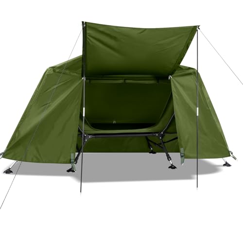 Carpa con Camastro Plegable para Camping miniatura 3