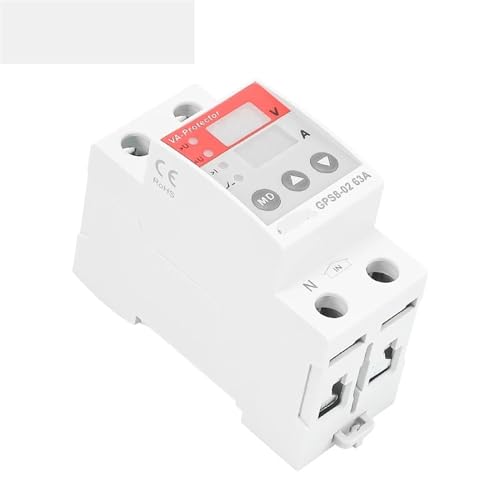 Dispositivo de protección de bajo voltaje GPS8 contra cortes de luz y picos de tensión 63A 2