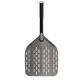 G.a HOMEFAVOR 12 Pollici Pala per Pizza, Pala per Pizza Forata in Alluminio Anodizzato con...