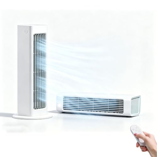 Breezamax Aero 2-in-1 Bladeless Fan - New Version Cordless Rechargeable