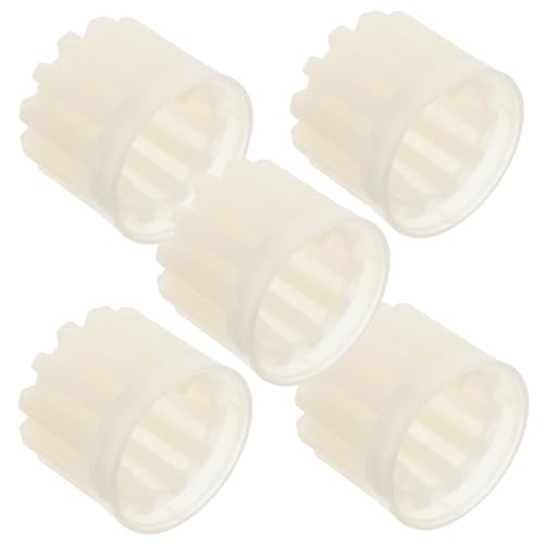 POPETPOP 5 Piezas Accesorios para picadora de carne manga de tornillo de plástico picadora de carne electrica equipo de industrial el plastico Beige