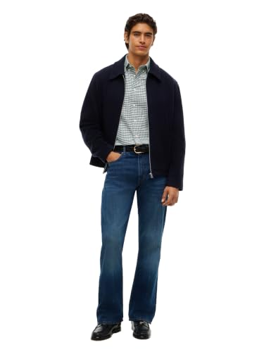 Image of Tommy Hilfiger Men's Long Sleeve Oxford Shirts in Regular Fit, Men's Button Down Shirts, Also Available in Big and Tall