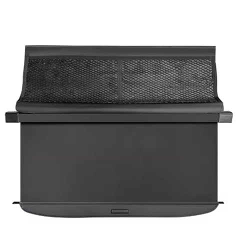 Cubierta de carga retráctil para Smart Fortwo 2009-2022 ocultador de maletero negro