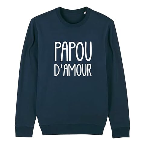 Sweat Humoristique Papou d'Amour - We Are Family Cover