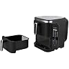 Culinary Chef 11-Quart Electric Air Fryer, Dual Basket, Adjustable Temperature, Touch Panel Control, One-Touch Cook Functions, and 360 Rapid Cooking, 1800 Watt Power