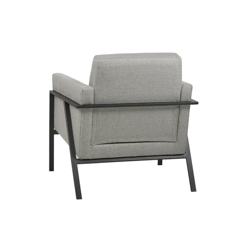 Image of Lakdi The Furniture Co| Living Room | Lounge Chair | Upholstery Suede Fabric | Metal Frame | Internal Structure | Solid Wood | Accent Chair | for Home & Furniture | Outdoor & Indoor | Modern Design