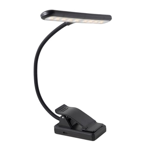 BIUDECO Clip on Sheet Music Light Led Piano Lamp 3 Modes Bright Eye-Protecting for Music Reading