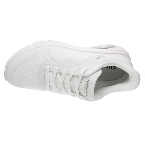 Image of Skechers Men's UNO Flex-EZ Air Slip-Ins, White, Size 12