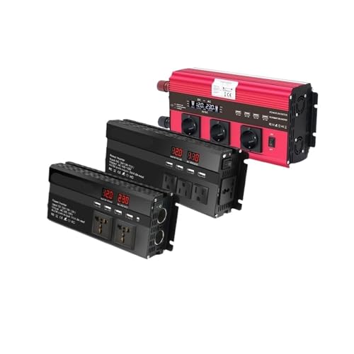 Onduleur à onde sinusoïdale modifiée 500W 1000W convertisseur de tension 12V 24V