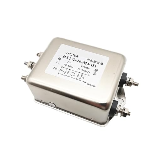Filtro de alimentación monofásico HT172-20-M4-H1 para tu taller de impresión 3D