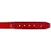 CHAMPRO Baseball Belt with Leather Tab, Scarlet, Unisex-Adult