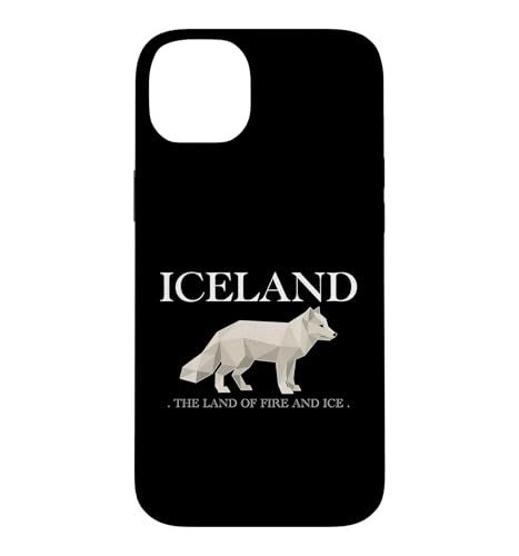 Iceland Arctic Fox Vintage Icelandic Souvenir �X�}�z�P�[�X iPhone 14 Plus �p
