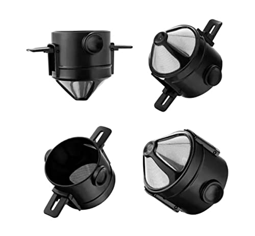 Mini Coador de Café Reutilizável em Aço Inox V2