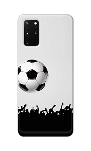 Image of Printed Hard Back Cover Case for Samsung Galaxy S20 Plus | S20+ 4G | Samsung S20+ 5G Back Cover (Football Icon) -1302