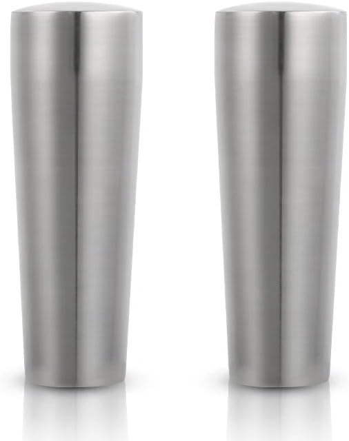 2 beer faucet handles made of stainless steel 3/8 "X 16 UNC thread, used for household demolding systems