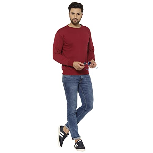 Image of Mack Jonney Fleece Round Neck Sweatshirt for Men (Pack of 2)-SW RN MLG Sky 02-P
