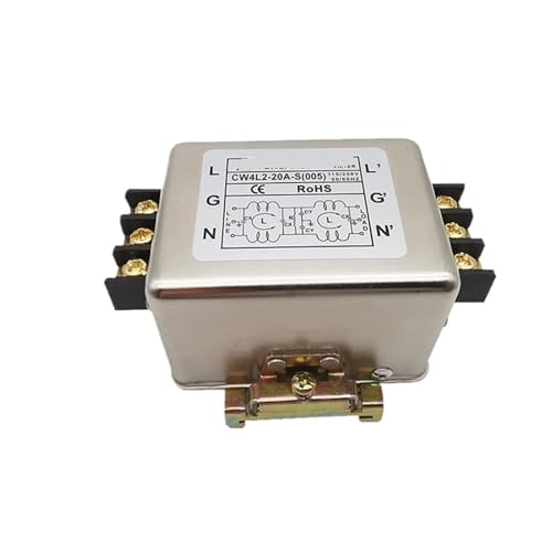 Filtro de potencia CW4L2-10A/20A/30A-S que elimina interferencias en redes de corriente