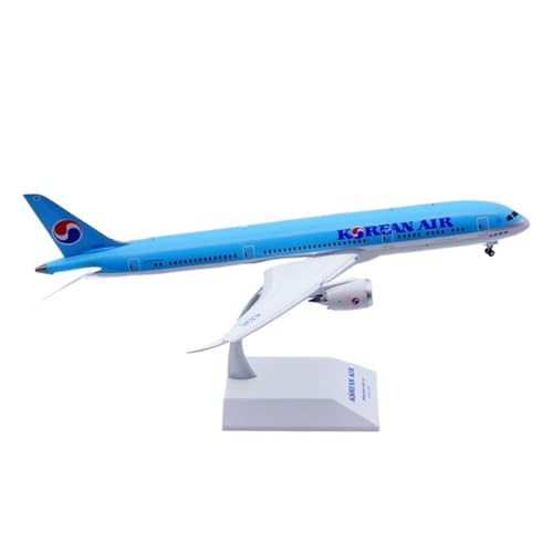 Maqueta Boeing B787-9 Korean Air decorativa escala 1/200 avión de metal flaps