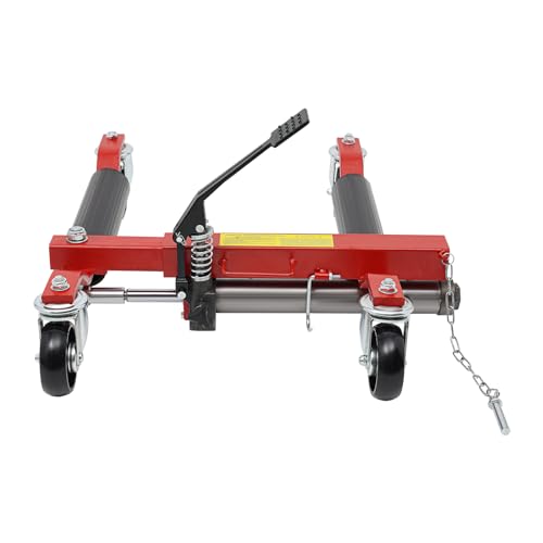 Jayeuw ML-507 1500-Pound Car Wheel Dolly, 2T Hydraulic Positioning Car Dolly Wheels Moving Dolly Jack Lift Hoists Heavy Duty Dolly thumb #5