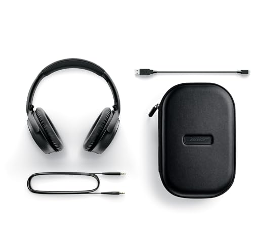 Image of Bose QuietComfort 35 (Series II) Wireless Headphones, Noise Cancelling - Black (Renewed)