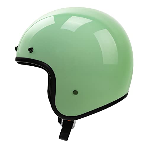 Tcmt Dot 3/4 Open Face Adult Helmet For Scooter Moped Cruiser Cafe Racer Retro Vintage Street Bike Motorcycle Helmet #TOP1