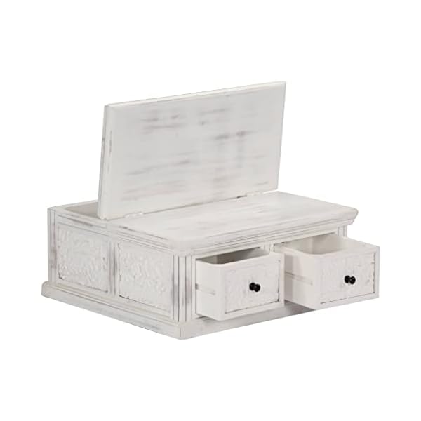 Coffee tablebedside tableindustrial sofa tablesnack tabledresserdresserwith 2 drawerssquare center tables for living room white 276x276x118 solid mango wood  urban country home decor
