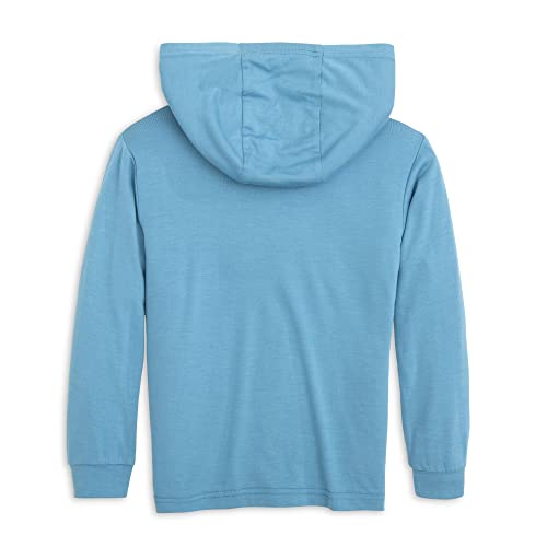 Free Fly Toddler Shade Hoodie - UPF 50+ Sun Protection Moisture Wicking, Breathable Bamboo Viscose Long Sleeve Kids Shirt - Bluestone, 2 Years2