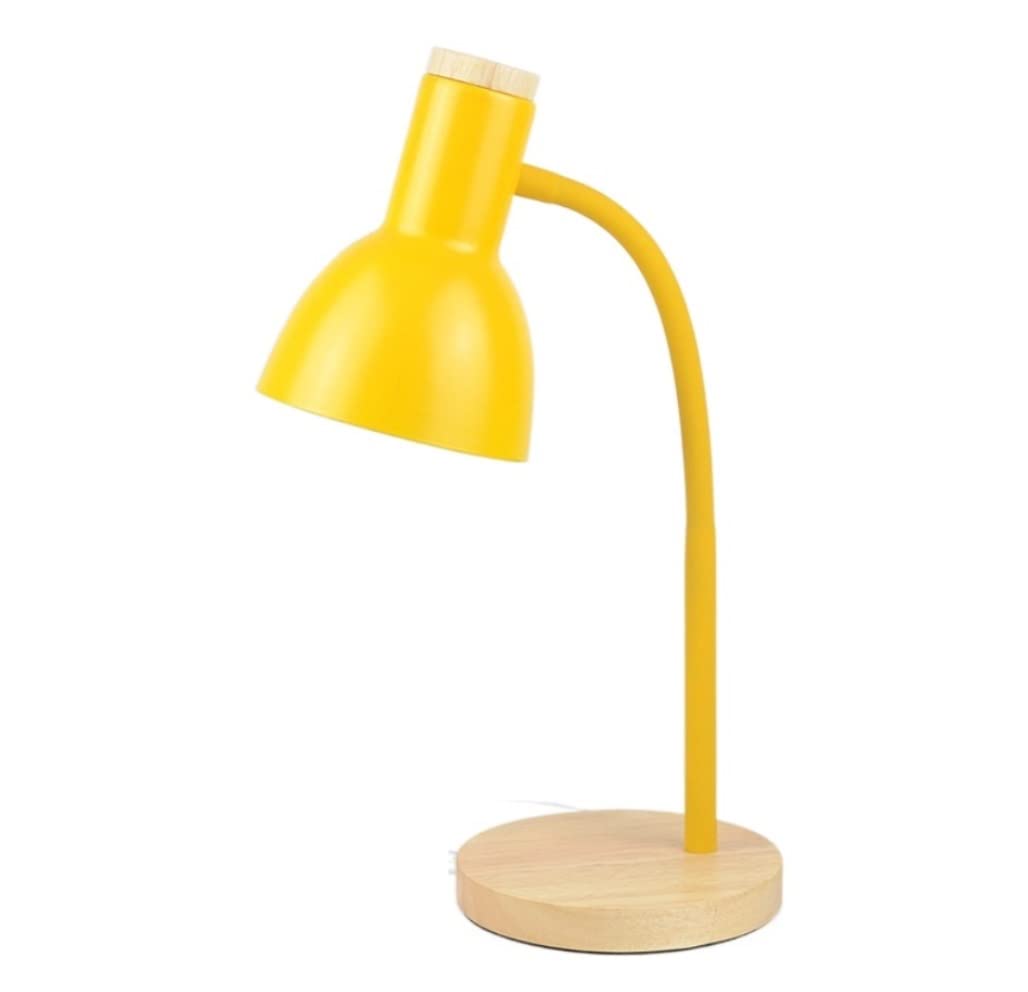 Lampada Da Tavolo Lampada Da Scrivania Moderna In Legno Massello, Luce Notturna Da Comodino Per Camera Da Letto Da Studio Da Ufficio, Lampada Da Tavolo Da Lettura A LED E27 Lampada Scrivania Protezion