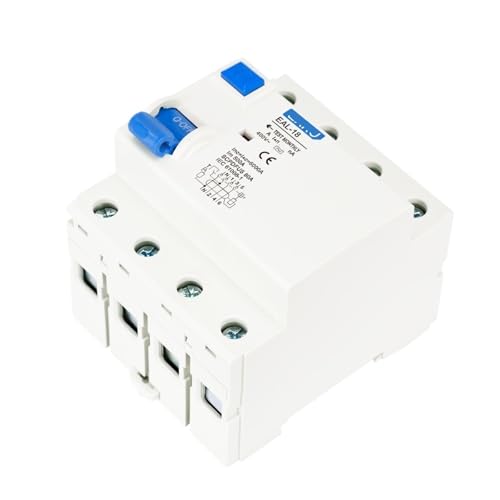 Disjoncteur différentiel type AC 4P 10A 100mA électromagnétique