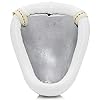 Fairtex-GC2-Muay-Thai-Steel-Cups-for-Muay-Thai-Kick-Boxing-MMA Fairtex Muay Thai GC2 Groin Steep Cup for Combat Sports | Muay Thai & Kickboxing Groin Protection for Men, Youth, & Boys Stainless Steel & Adjustable Fit (Medium-White)