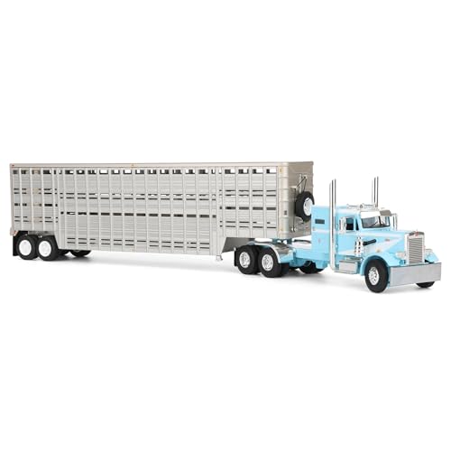 First Gear Peterbilt 351 1/64 con Trailer Livestock miniatura 2
