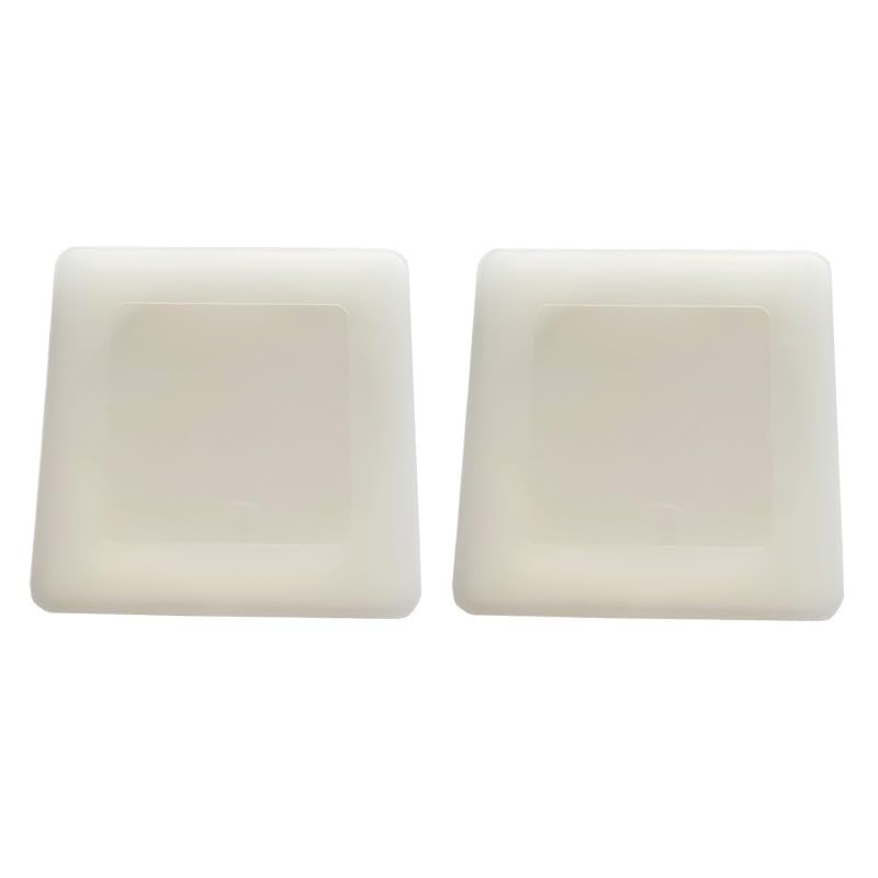 2Pz Scatola Conservazione Filtro Fotocamera Trasparente Con Cuscino Spugna | Scatola conservazione accessori foto, copertura antipolvere(95mm)