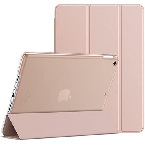 Image of JETech Case for iPad (9.7-Inch, 2018 /2017 Model, 6th /5th Generation), Smart Cover Auto Wake /Sleep (Rose Gold)
