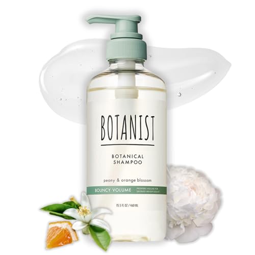 Botanist Shampoo Bottle, Bouncy Volume, Peony & Orange blossom