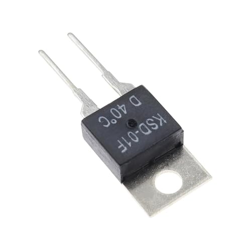 Interruptor térmico de 1.5A y 30°C tipo KSD-01F normalmente cerrado para protección electrónica 4