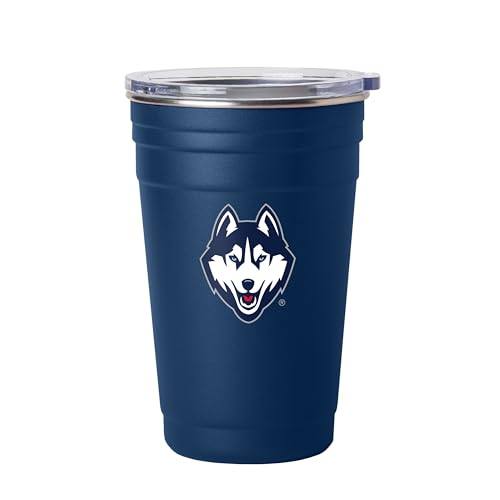 Image of Logo Brands NCAA 22 oz Stainless Steel Tailgate Cup -Double Wall Vacuum-Sealed Durable For Hot & Cold Drinks, Perfect for Gameday & Tailgating