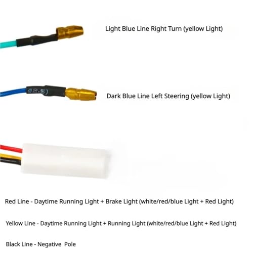 Luz trasera integrada para Honda CBR650R CB650R con intermitentes LED 6