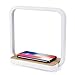 WILIT A13 Lámpara de Mesita de Noche Regulable con 5W Carga Inalámbrica habilitada Qi, Lámpara de Mesa Táctil con 3 Niveles de Brillo, Cargador para iPhone 12/11/XR/XS/X/8, Samsung Galaxy S10/S9/S8