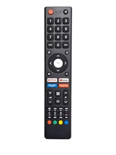 Image of Compatible for BPL Tv Remote Control Suitable for Smart Android 4k LED UHD HD bpl Television with OTT Hotkeys Without Voice Command (Please Match Old Remote Before Order)