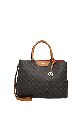 L. CREDI Handtasche Filiberta mit Label-Applikationen Damen Cover