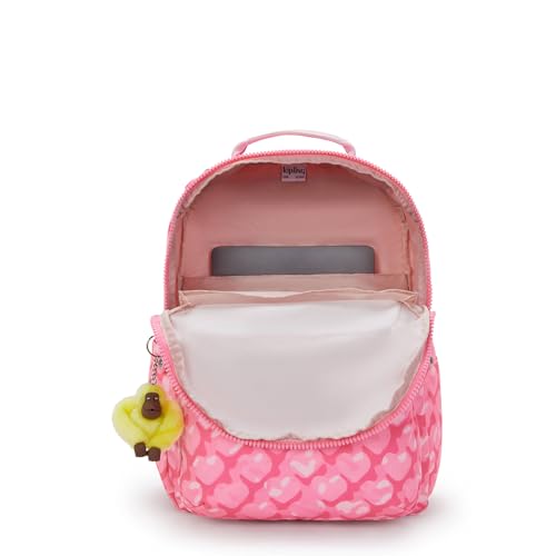 Image of Kipling Women's Seoul 15 inch Laptop Backpack, Durable, Roomy with Padded Shoulder Straps, Built-In Protective Sleeve