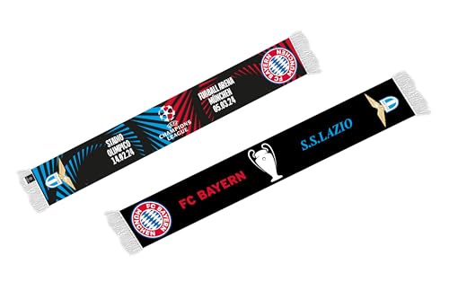 FC Bayern München vs. Lazio Rom Schal CL-Begegnungsschal 23/24 Matchday...