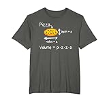 Pizza Fórmula de Volumen Profesor de Matemáticas Divertido Camiseta