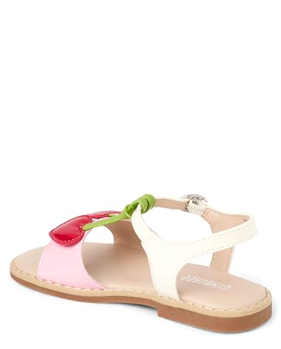 Gymboree girls Girls and Toddler Flat Sandal With Adjustable Ankle Strap3