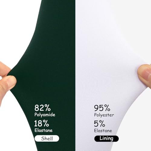 Image of Belovance Girls Swimsuit One Piece Swimwear Adjustable Straps Back Cutout Athletic Sport Kids Tween Bathing Suit 5-14 Years